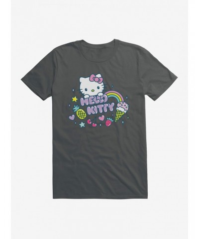 Hello Kitty Kawaii Vacation Sparkle Icon T-Shirt $5.93 T-Shirts