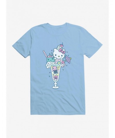 Hello Kitty Kawaii Vacation Milkshake Dreams T-Shirt $8.22 T-Shirts