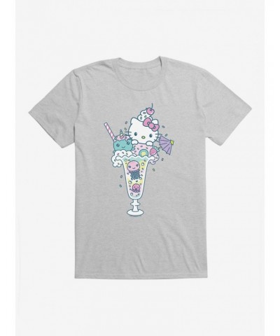 Hello Kitty Kawaii Vacation Milkshake Dreams T-Shirt $8.22 T-Shirts