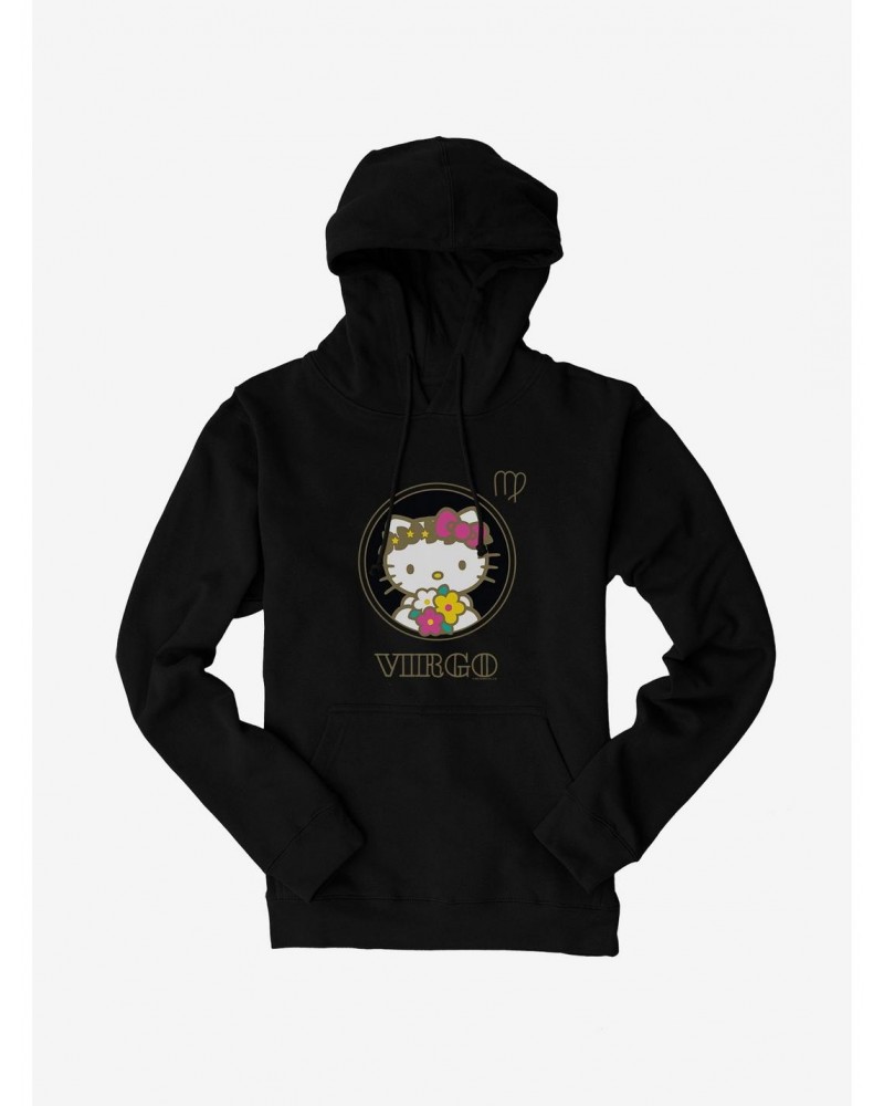 Hello Kitty Star Sign Capricorn Stencil Hoodie $15.80 Hoodies