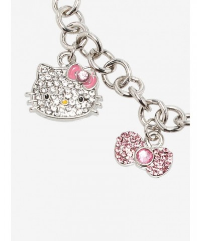 Hello Kitty Bling Charm Bracelet $7.27 Bracelets
