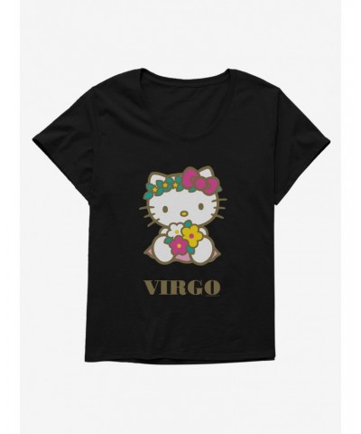 Hello Kitty Star Sign Virgo Girls T-Shirt Plus Size $11.10 T-Shirts
