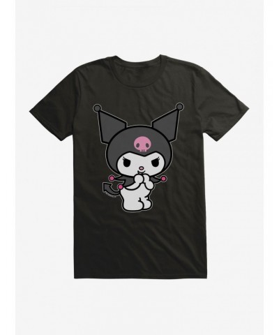 Kuromi Evil Giggle T-Shirt $8.22 T-Shirts