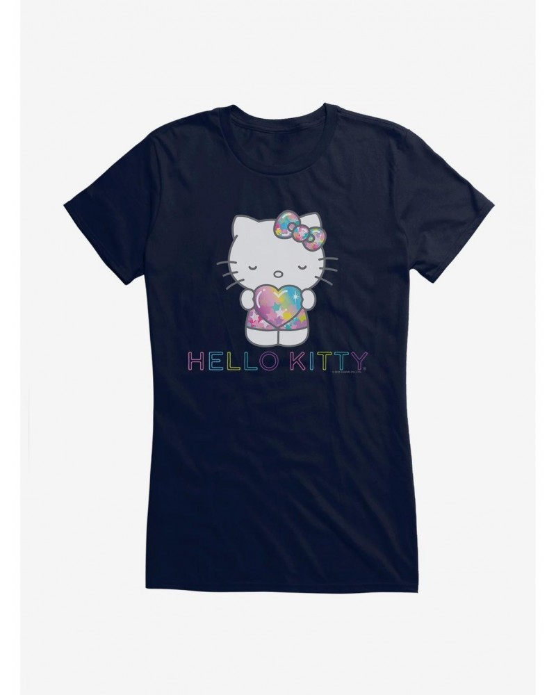 Hello Kitty Starshine Logo Girls T-Shirt $6.18 T-Shirts