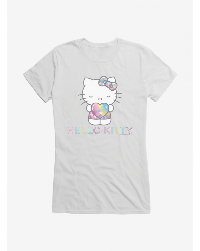 Hello Kitty Starshine Logo Girls T-Shirt $6.18 T-Shirts