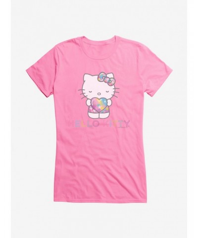 Hello Kitty Starshine Logo Girls T-Shirt $6.18 T-Shirts