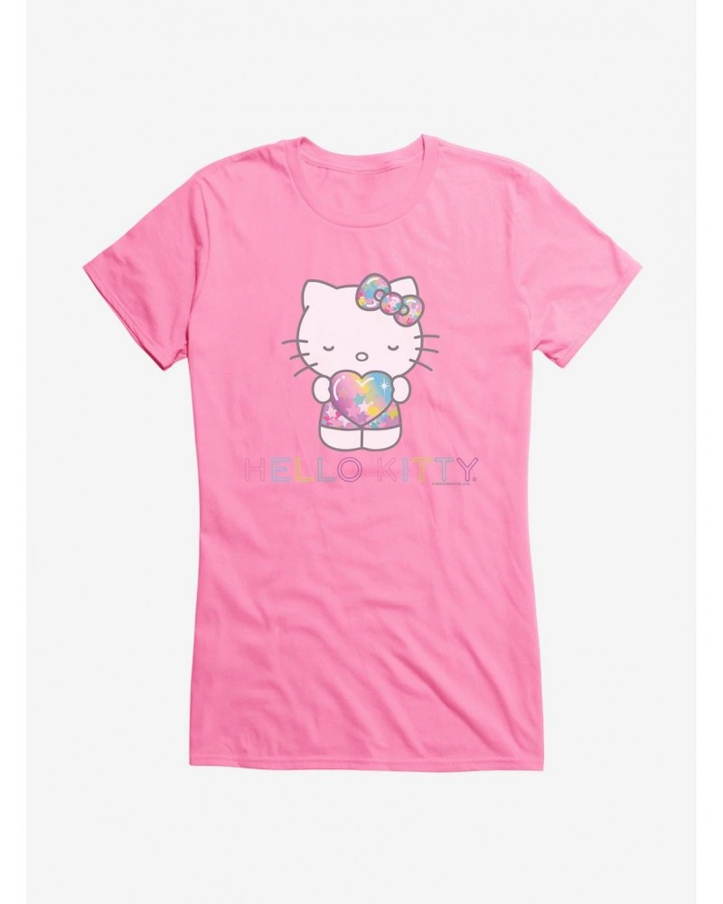 Hello Kitty Starshine Logo Girls T-Shirt $6.18 T-Shirts