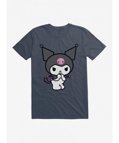 Kuromi Evil Giggle T-Shirt $8.22 T-Shirts