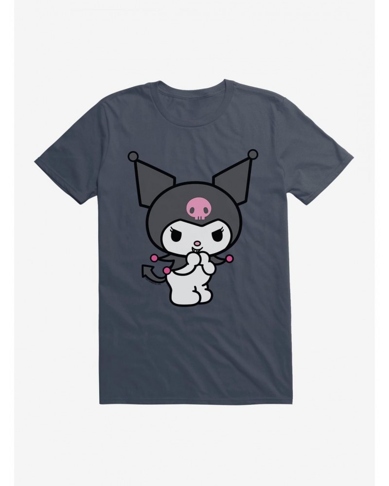 Kuromi Evil Giggle T-Shirt $8.22 T-Shirts