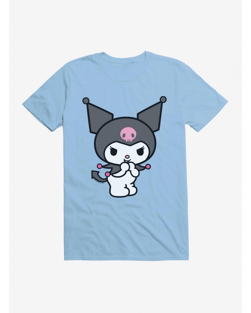 Kuromi Evil Giggle T-Shirt $8.22 T-Shirts