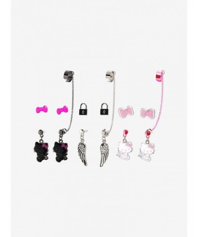 Hello Kitty Devil & Angel Cuff Earring Set $6.71 Earring Set