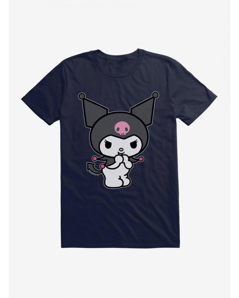 Kuromi Evil Giggle T-Shirt $8.22 T-Shirts