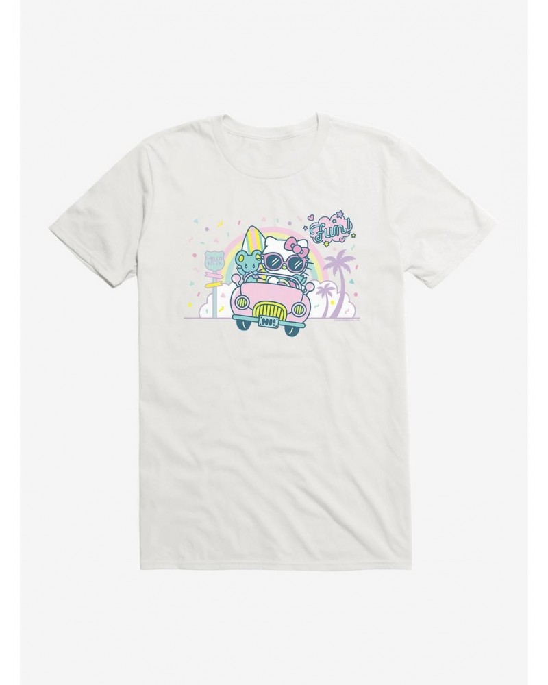 Hello Kitty Kawaii Vacation Retro Fun Night Out T-Shirt $6.50 T-Shirts