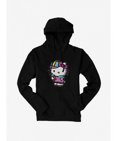 Hello Kitty Spray Can Front Hoodie $14.01 Hoodies