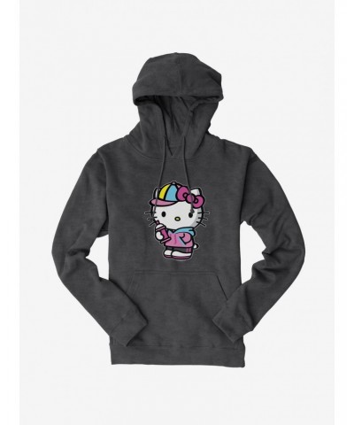 Hello Kitty Spray Can Front Hoodie $14.01 Hoodies