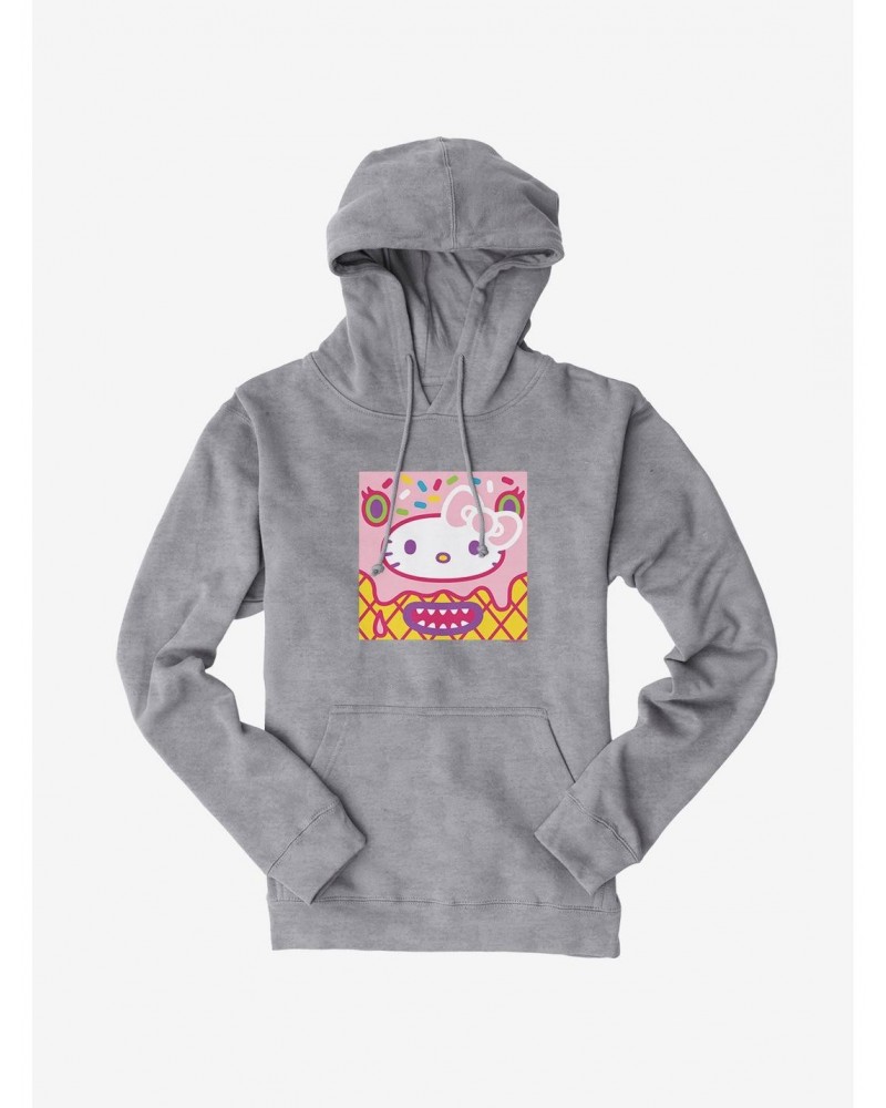 Hello Kitty Sweet Kaiju Cone Hoodie $14.37 Hoodies