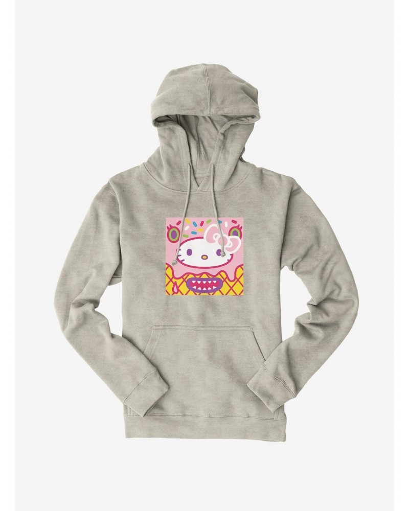 Hello Kitty Sweet Kaiju Cone Hoodie $14.37 Hoodies