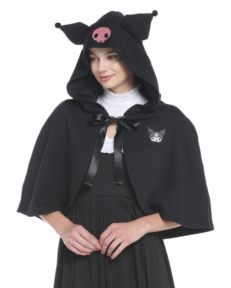 Kuromi Figural Ears Girls Capelet $7.41 Capelets