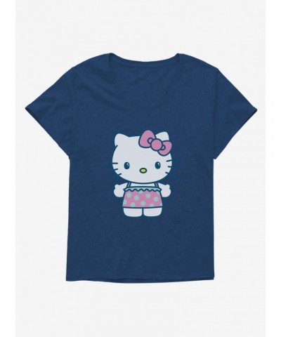 Hello Kitty Kawaii Vacation Ruffles Outfit Girls T-Shirt Plus Size $11.96 T-Shirts