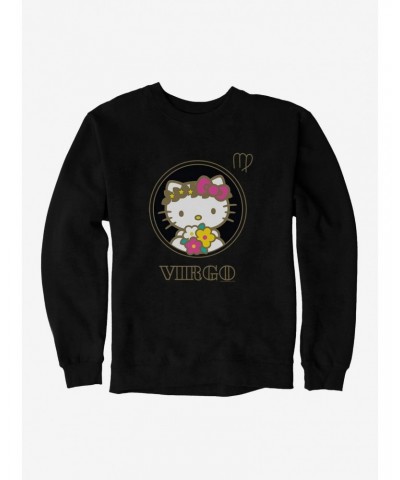 Hello Kitty Star Sign Virgo Stencil Sweatshirt $11.51 Sweatshirts