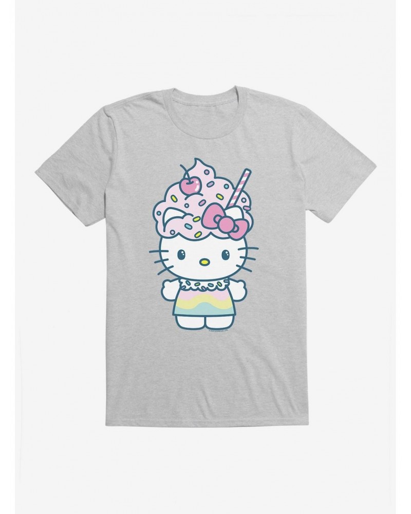 Hello Kitty Kawaii Vacation Milkshake Outfit T-Shirt $6.50 T-Shirts