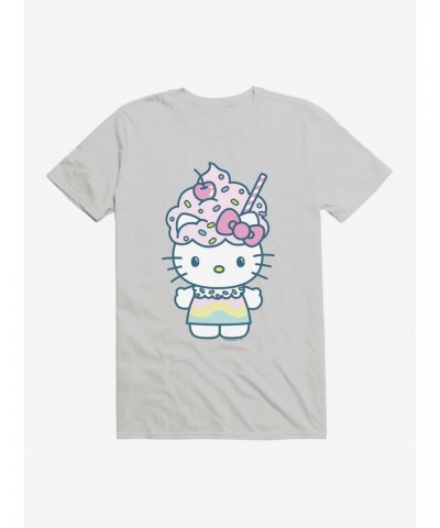 Hello Kitty Kawaii Vacation Milkshake Outfit T-Shirt $6.50 T-Shirts