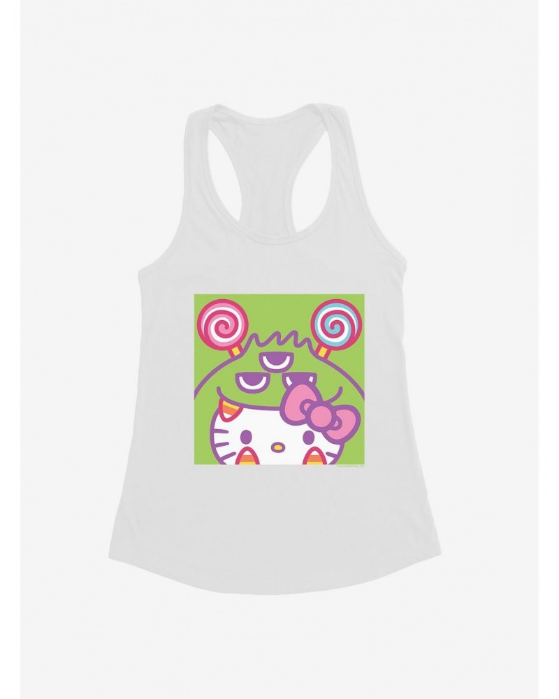 Hello Kitty Sweet Kaiju Candy Corn Girls Tank $7.17 Tanks