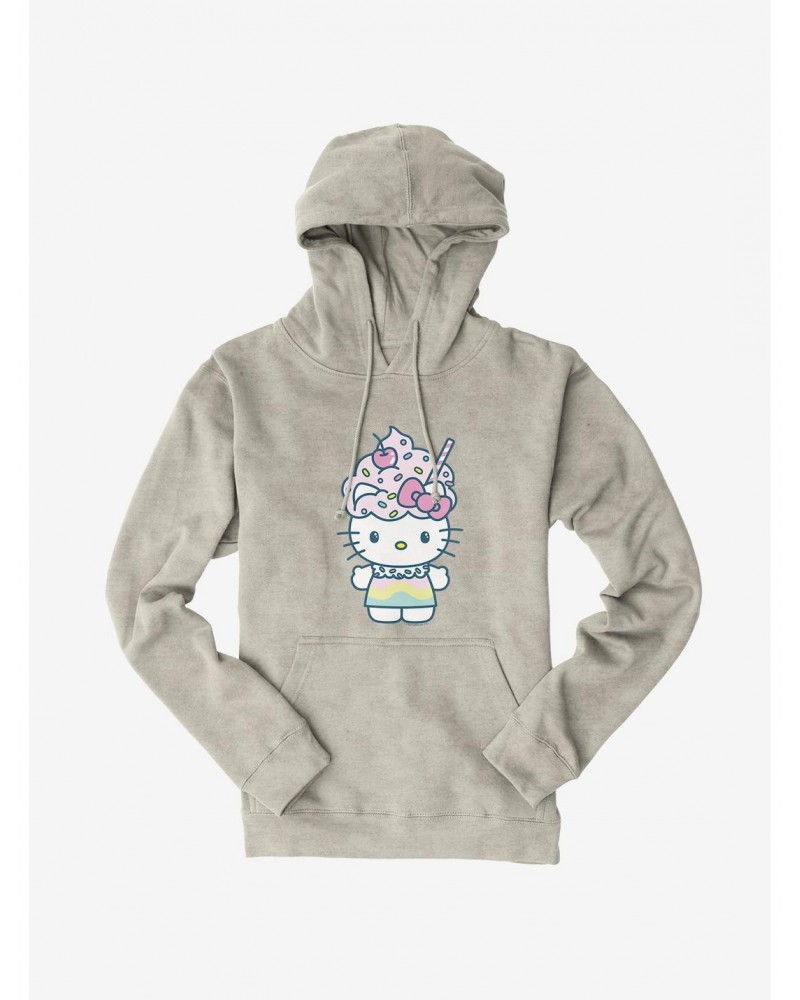 Hello Kitty Kawaii Vacation Milkshake Outfit Hoodie $17.60 Hoodies