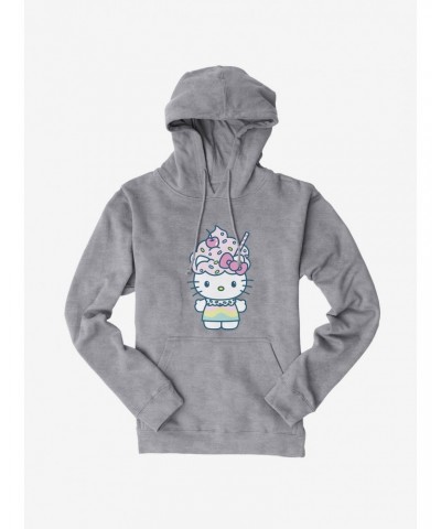 Hello Kitty Kawaii Vacation Milkshake Outfit Hoodie $17.60 Hoodies