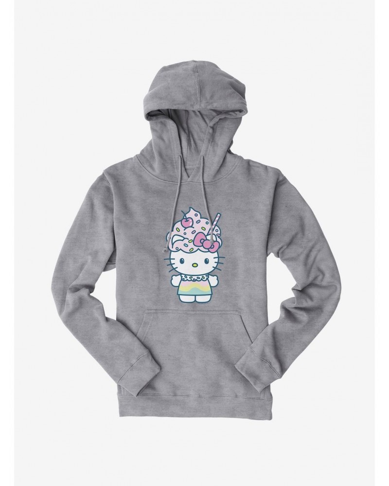 Hello Kitty Kawaii Vacation Milkshake Outfit Hoodie $17.60 Hoodies