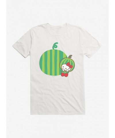 Hello Kitty Five A Day Watermelon Relaxing T-Shirt $6.50 T-Shirts