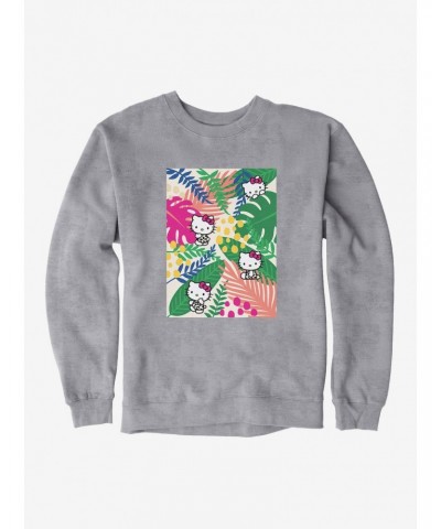 Hello Kitty Jungle Paradise Poster Sweatshirt $11.81 Sweatshirts