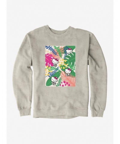 Hello Kitty Jungle Paradise Poster Sweatshirt $11.81 Sweatshirts