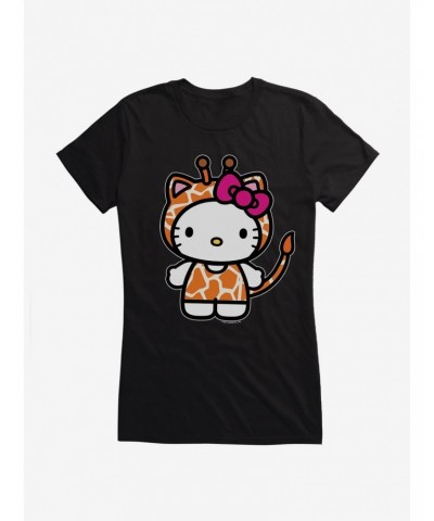 Hello Kitty Jungle Paradise Giaraffe Girls T-Shirt $6.97 T-Shirts