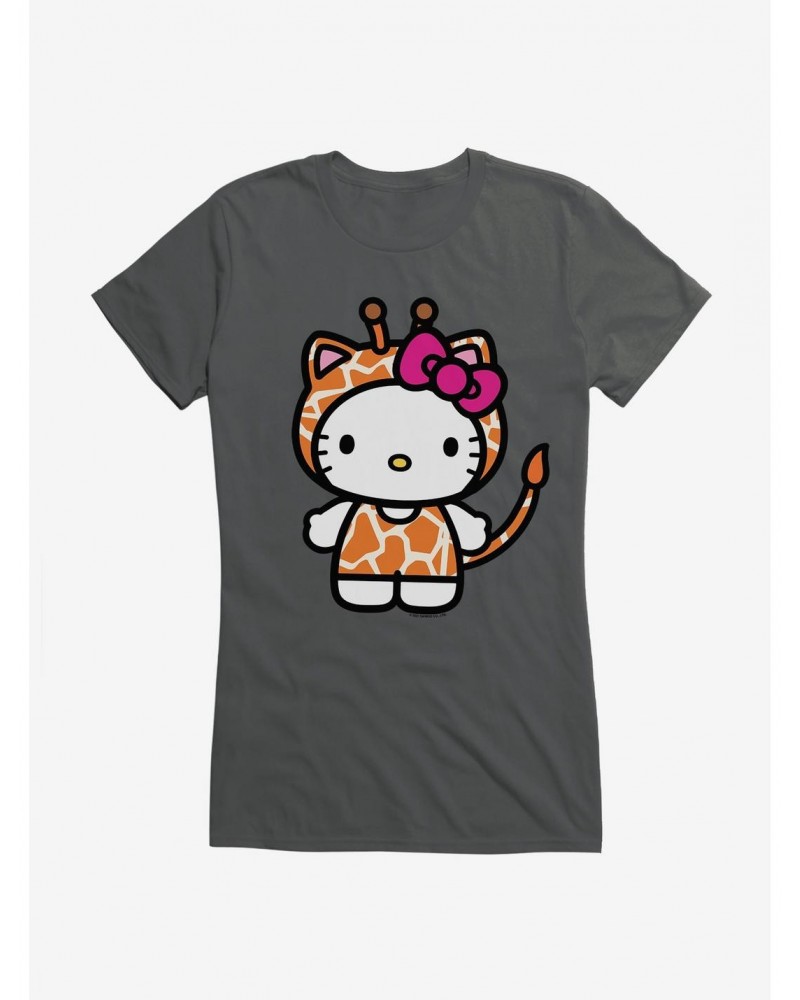 Hello Kitty Jungle Paradise Giaraffe Girls T-Shirt $6.97 T-Shirts