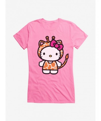 Hello Kitty Jungle Paradise Giaraffe Girls T-Shirt $6.97 T-Shirts