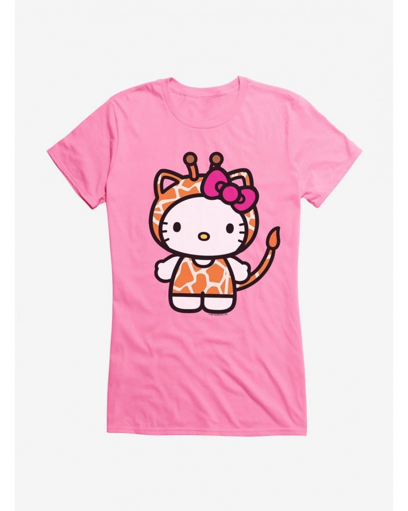 Hello Kitty Jungle Paradise Giaraffe Girls T-Shirt $6.97 T-Shirts