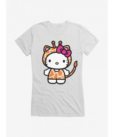 Hello Kitty Jungle Paradise Giaraffe Girls T-Shirt $6.97 T-Shirts