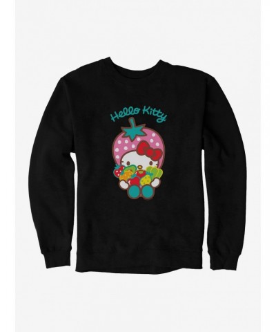 Hello Kitty Five A Day Seven Healthy Options Sweatshirt $11.81 Sweatshirts