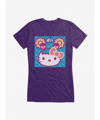 Hello Kitty Sweet Kaiju Blueberry Girls T-Shirt $5.98 T-Shirts