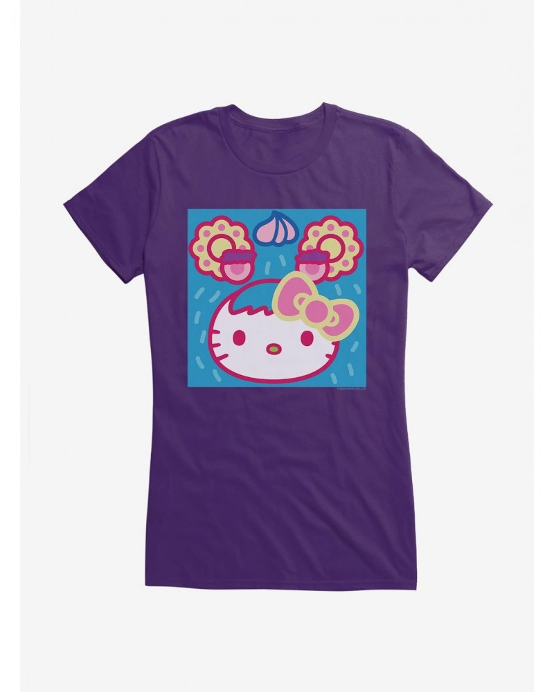 Hello Kitty Sweet Kaiju Blueberry Girls T-Shirt $5.98 T-Shirts