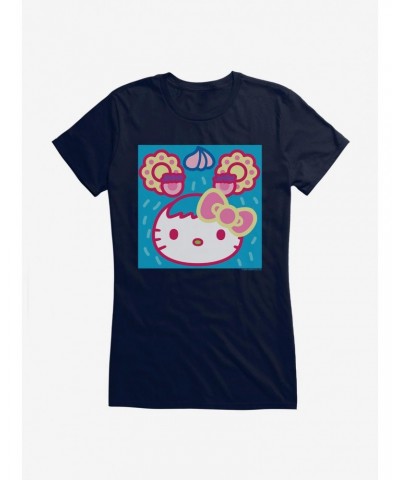 Hello Kitty Sweet Kaiju Blueberry Girls T-Shirt $5.98 T-Shirts