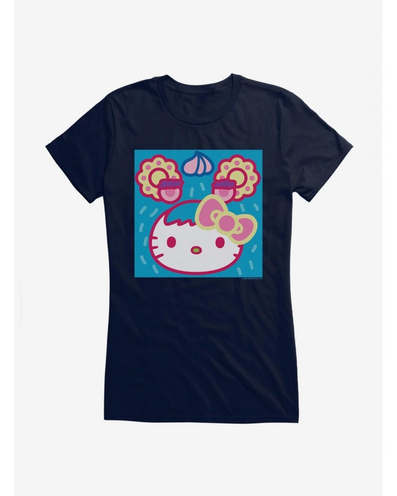 Hello Kitty Sweet Kaiju Blueberry Girls T-Shirt $5.98 T-Shirts