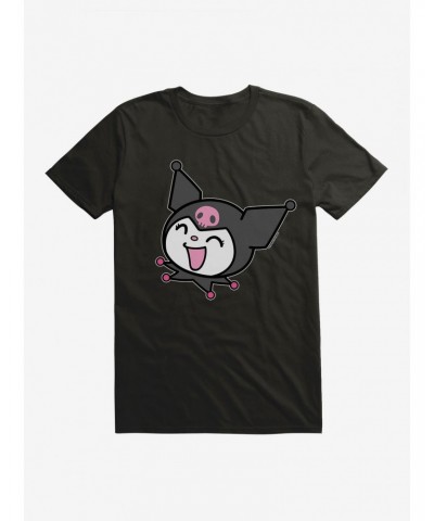 Kuromi All Smiles T-Shirt $5.93 T-Shirts