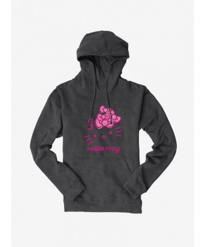 Hello Kitty Jungle Paradise Pink Logo Hoodie $17.96 Hoodies