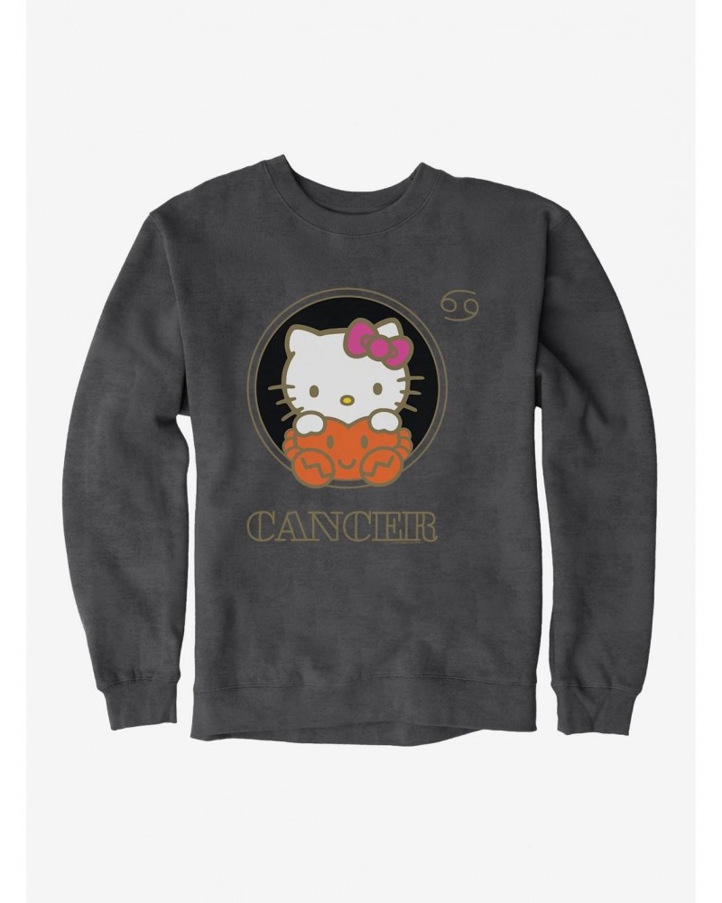 Hello Kitty Star Sign Cancer Stencil Sweatshirt $12.99 Sweatshirts