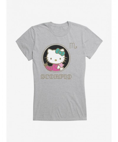 Hello Kitty Star Sign Scorpio Stencil Girls T-Shirt $9.96 T-Shirts