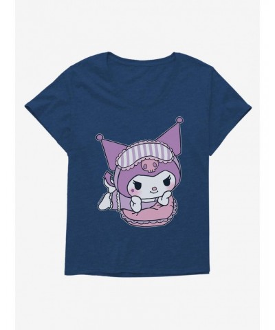 Kuromi Sleepover Girls T-Shirt Plus Size $8.55 T-Shirts