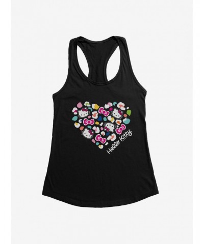 Hello Kitty Jungle Paradise Spotted Heart Girls Tank $8.57 Tanks