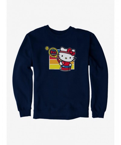 Hello Kitty Color Tennis Serve Sweatshirt $12.69 Sweatshirts